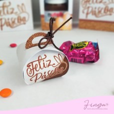 Caixa Páscoa Personalizada + bombom (110 UN)