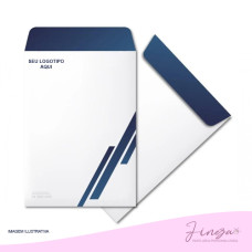 Envelope Saco Personalizado - 10 UNIDADES